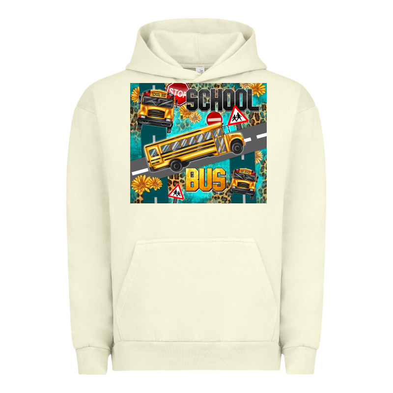 School Bus Urban Hoodie by texasbilliewilder | Teevron