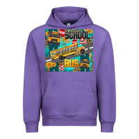 Tulip school bus Urban Hoodie - texasbilliewilder