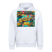 White school bus Urban Hoodie - texasbilliewilder