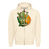 Sandshell cactus go sit on a cactus Zipper Hoodie - Jasminsmagicworld