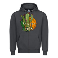 Smoke cactus go sit on a cactus Zipper Hoodie - Jasminsmagicworld