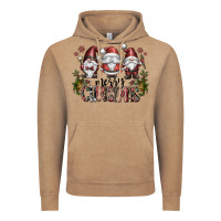 Vintage Coffee merry christmas Vintage Hoodie - CowhideDigitalArt