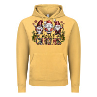 Vintage Mustard merry christmas Vintage Hoodie - CowhideDigitalArt