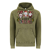 Vintage Olive merry christmas Vintage Hoodie - CowhideDigitalArt