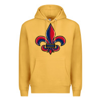Louisiana Fleur De Lis Premium Hoodie | Teevron