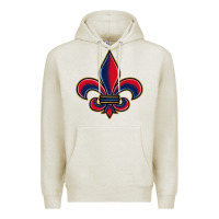 Oatmeal Heather louisiana fleur de lis Premium Hoodie - BarkalooDesign