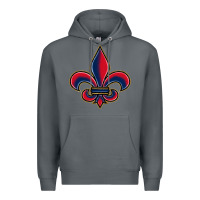 Rock louisiana fleur de lis Premium Hoodie - BarkalooDesign