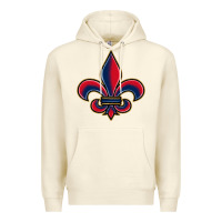 Sandshell louisiana fleur de lis Premium Hoodie - BarkalooDesign