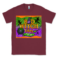 Burgundy bad witch vibes tumbler Classic Tee - BundleAndBundleShop