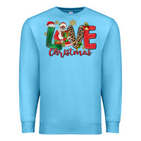 Love Christmas Black Santa Premium Sweatshirt | Teevron
