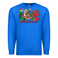 True Royal love christmas black santa Premium Sweatshirt - MaliasSmallBusiness