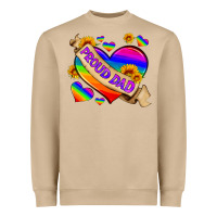Mushroom lgbtq proud dad Heavyweight Sweatshirt - HRA Design Shop