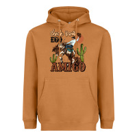 Meerkat check your ego amigo rodeo cowboy Heavyweight Hoodie - MaliasSmallBusiness