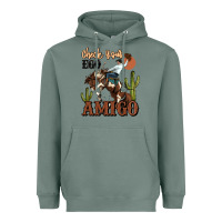 Sage check your ego amigo rodeo cowboy Heavyweight Hoodie - MaliasSmallBusiness