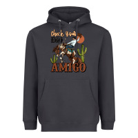 Smoke check your ego amigo rodeo cowboy Heavyweight Hoodie - MaliasSmallBusiness