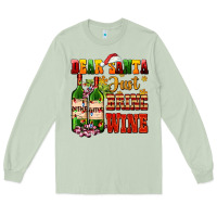 Matcha dear santa just bring wine Long Sleeve Tee - AdoDesignShop