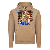 Vintage Coffee Red white boozy 4th of july Vintage Hoodie - CowGirlArtShop