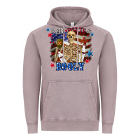 Red White Boozy 4th Of July Vintage Hoodie | Teevron
