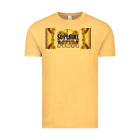 Vintage Mustard leopard softball mom 16oz libbey glass Vintage Tee - HRA Design Shop