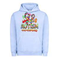 Pigment Grape Ice Autism Awareness Urban Hoodie - NancyCooperArtShop