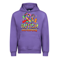 Tulip Autism Awareness Urban Hoodie - NancyCooperArtShop