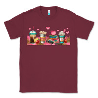 Burgundy teacher fuel coffee cups Classic Tee - Jasminsmagicworld