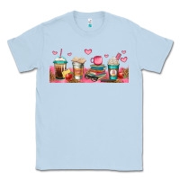Dusty Blue teacher fuel coffee cups Classic Tee - Jasminsmagicworld