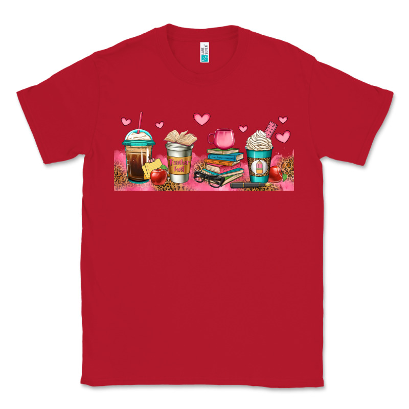 Teacher Fuel Coffee Cups Classic Tee by Jasminsmagicworld | Teevron