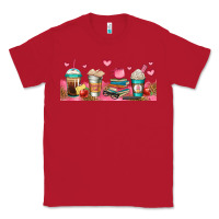 Red teacher fuel coffee cups Classic Tee - Jasminsmagicworld