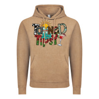 Vintage Coffee tanned and tipsy Vintage Hoodie - SublimationCraftShop