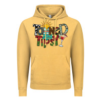 Vintage Mustard tanned and tipsy Vintage Hoodie - SublimationCraftShop