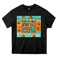 Black just a girl who loves pumpkin spice tumbler Heavy Core Tee - Artiststas