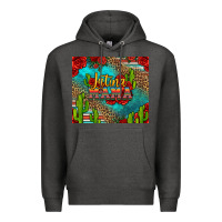 Charcoal Heather latina mama Premium Hoodie - Jasminsmagicworld