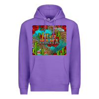 Purple latina mama Premium Hoodie - Jasminsmagicworld