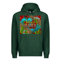 Sports Green latina mama Premium Hoodie - Jasminsmagicworld