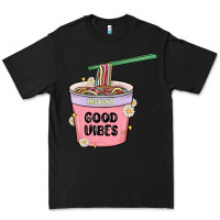 Black instant good vibes noodles Premium Tee - MaliasSmallBusiness