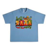 Pebble Blue best papa ever Urban Heavy Tee - AdoDesignShop