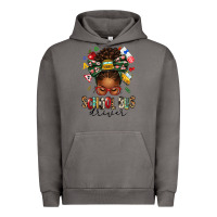 Pigment Tornado school bus driver afro messy bun Urban Hoodie - texasbilliewilder