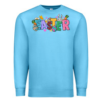 Ocean Blue Easter Premium Sweatshirt - NancyCooperArtShop