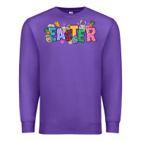 Purple Easter Premium Sweatshirt - NancyCooperArtShop