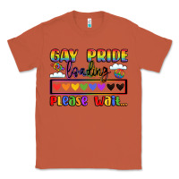 Copper gay pride loading please wait Classic Tee - LillyAllenDesigns