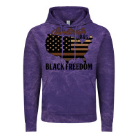 Cloud Purple juneteenth 1865 black freedom Vintage Hoodie - HRA Design Shop