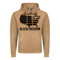 Juneteenth 1865 Black Freedom Vintage Hoodie | Teevron