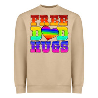 Mushroom lgbtq free dad hugs Heavyweight Sweatshirt - HRA Design Shop