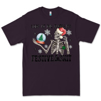 Plum look at me being all festive and shit Premium Tee - MaliasSmallBusiness