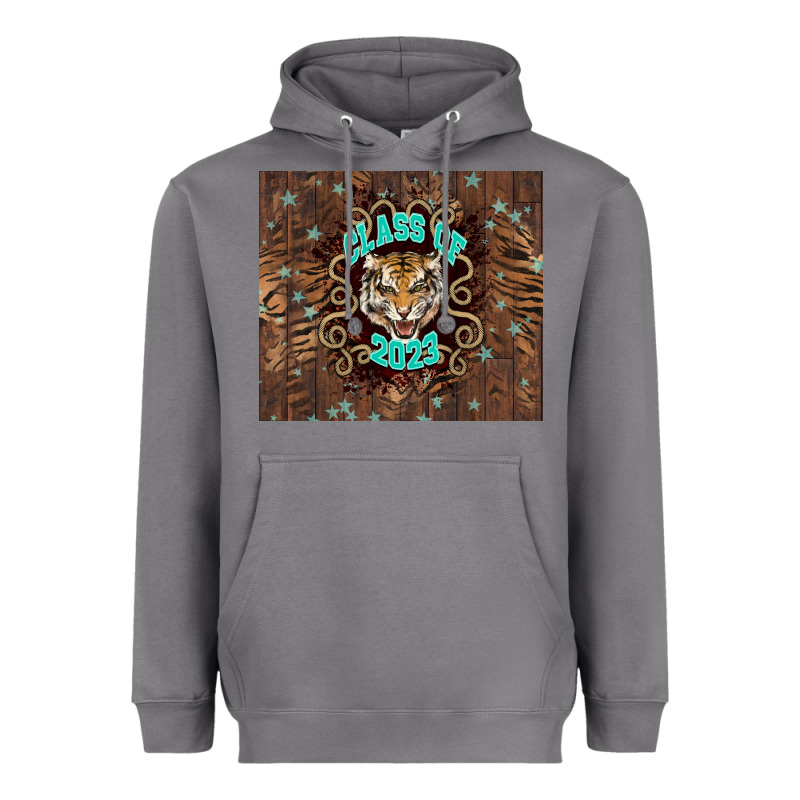 Class Of 2023 Tiger Heavyweight Hoodie by NancyCooperArtShop | Teevron