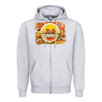 Heather Grey hello summer watermelon lemon Zipper Hoodie - Jasminsmagicworld