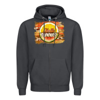 Smoke hello summer watermelon lemon Zipper Hoodie - Jasminsmagicworld