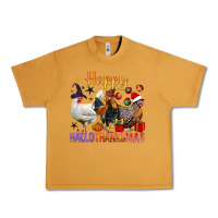 Peanut Butter Happy Hallothanksmas Chick Urban Heavy Tee - BundleAndBundleShop