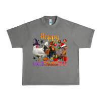 Tornado Happy Hallothanksmas Chick Urban Heavy Tee - BundleAndBundleShop